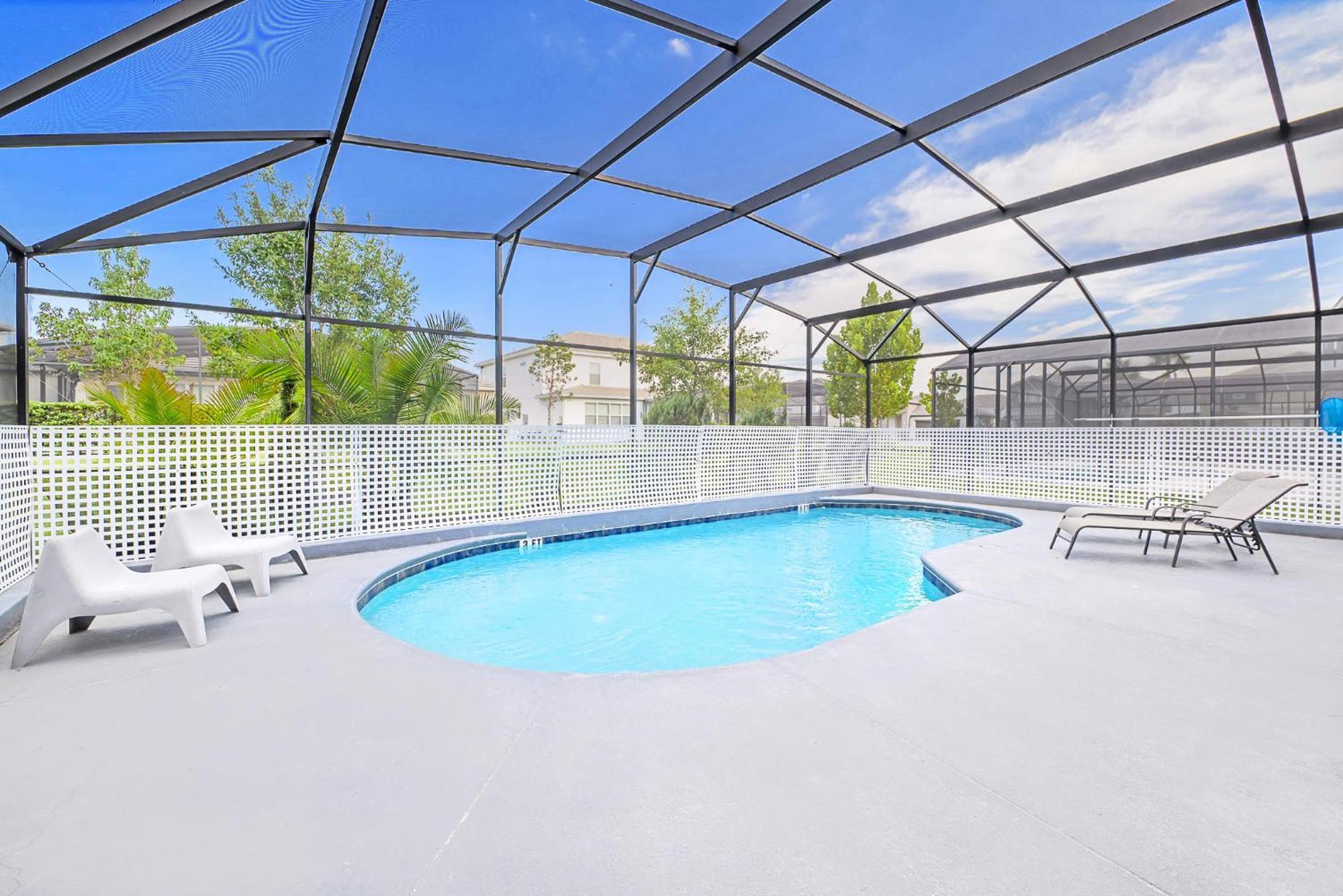 6Br Luxury Home With Private Pool And Bbq Kissimmee Eksteriør bilde