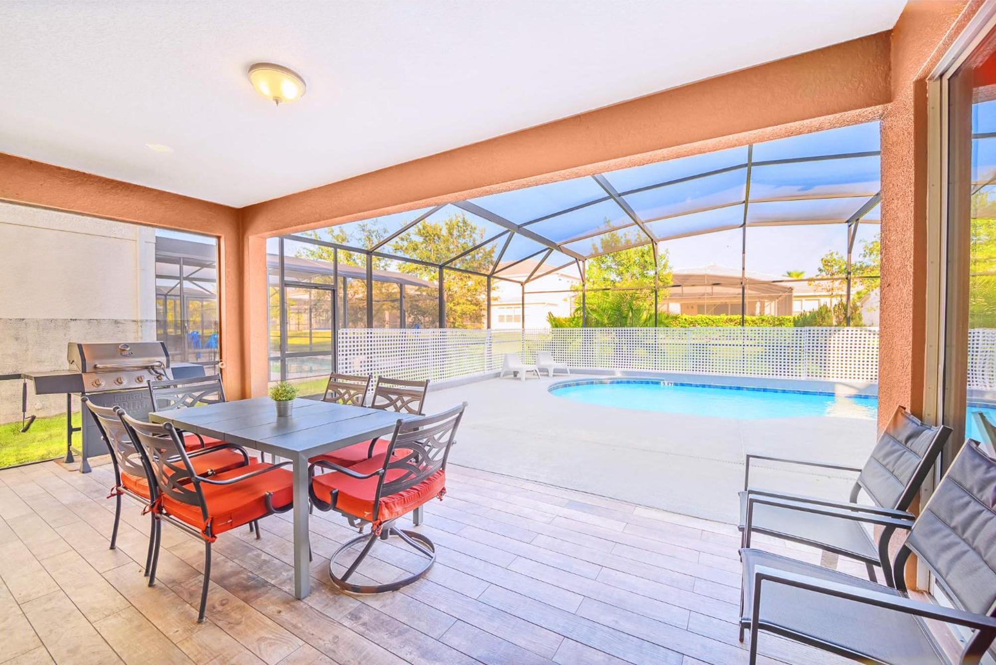 6Br Luxury Home With Private Pool And Bbq Kissimmee Eksteriør bilde